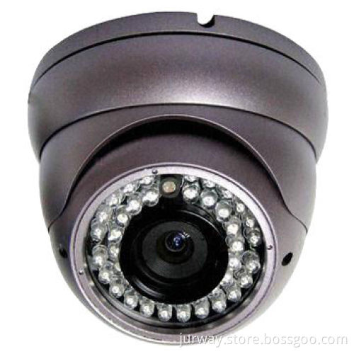 1/3-inch CMOS IR Dome Camera, 900TVL, 35m IR Distance, 36-piece LEDs with IR-cut